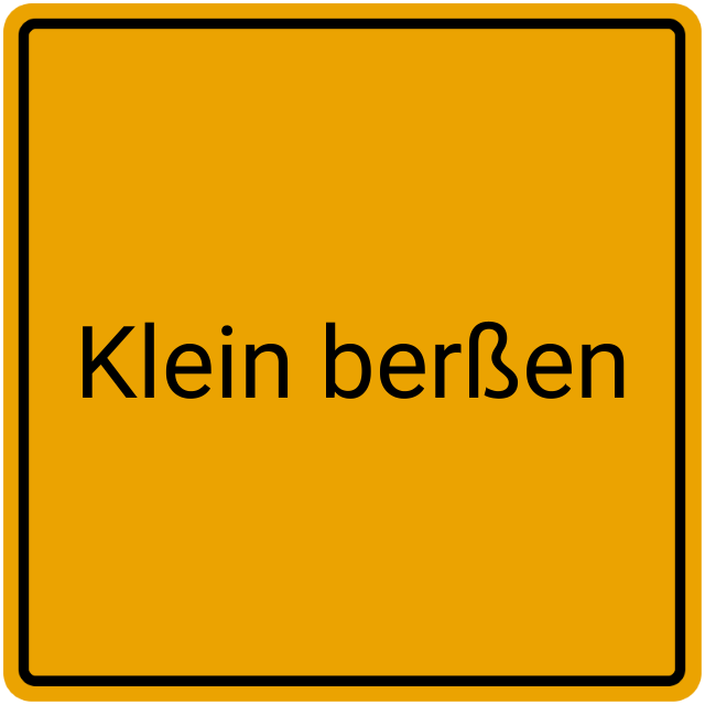 Meldebestätigung Klein Berßen